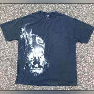 Vtg 2007 WWE The Undertaker Dont be afraid be terrified print T-Shirt Size (XL)